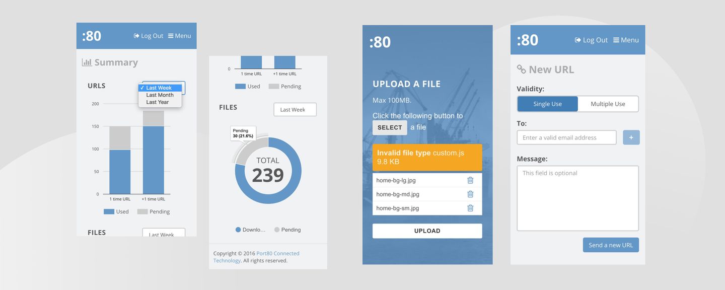 Port80 Secure Dock screenshot